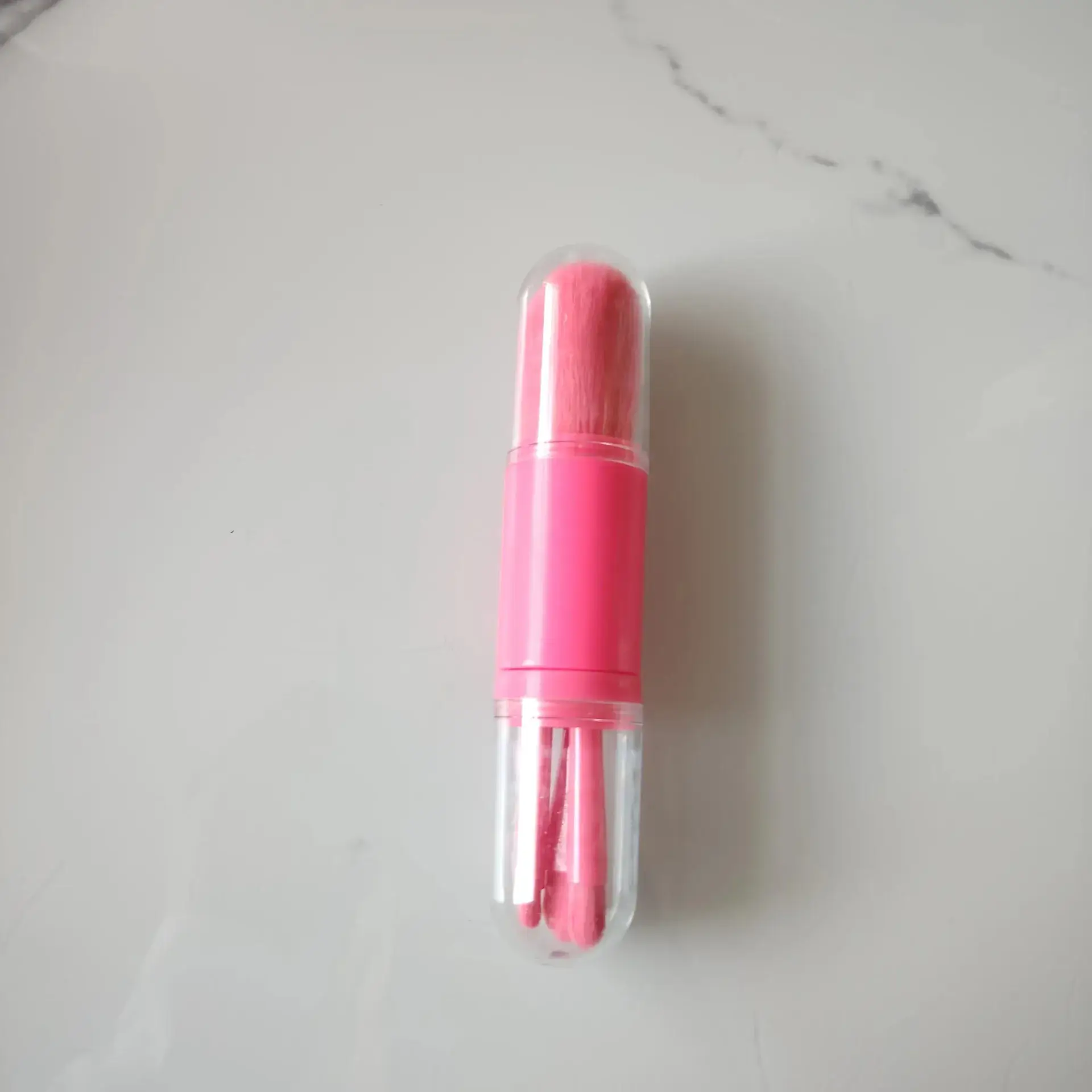 Pink Silicone Makeup Brush Set of 4 — feature 14