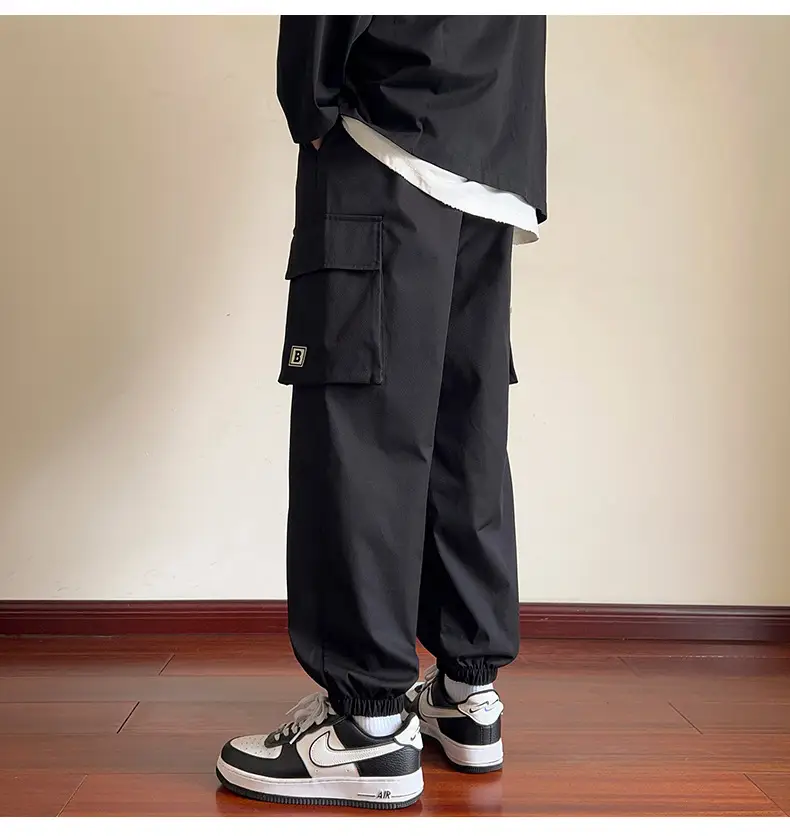 Men's Beige Cargo Pants 2025 Loose Fit Casual Joggers — feature 20