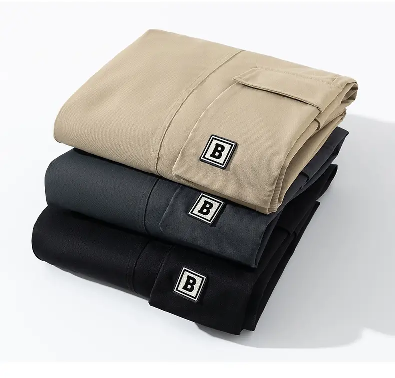 Men's Beige Cargo Pants 2025 Loose Fit Casual Joggers — feature 25