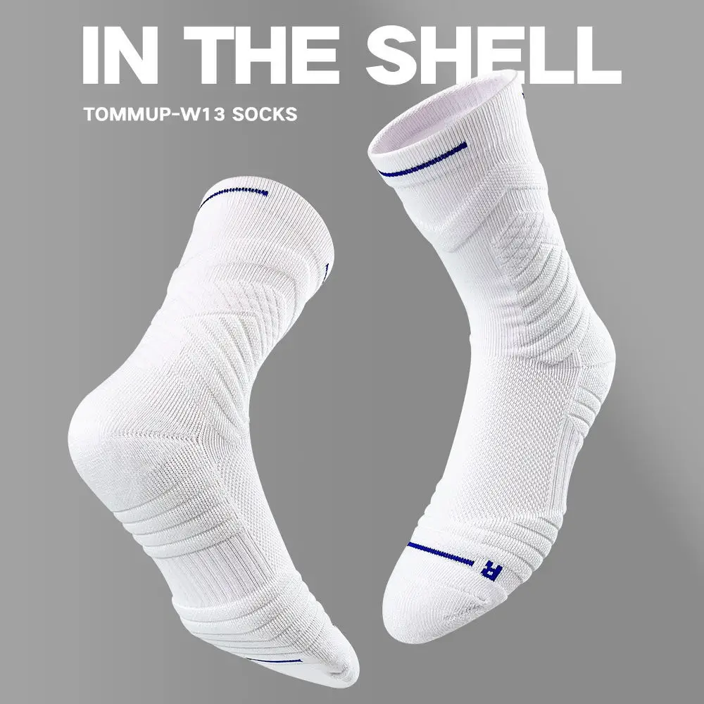 Men's White Towumcup W13 Socks in Shell Underwear - Image 7