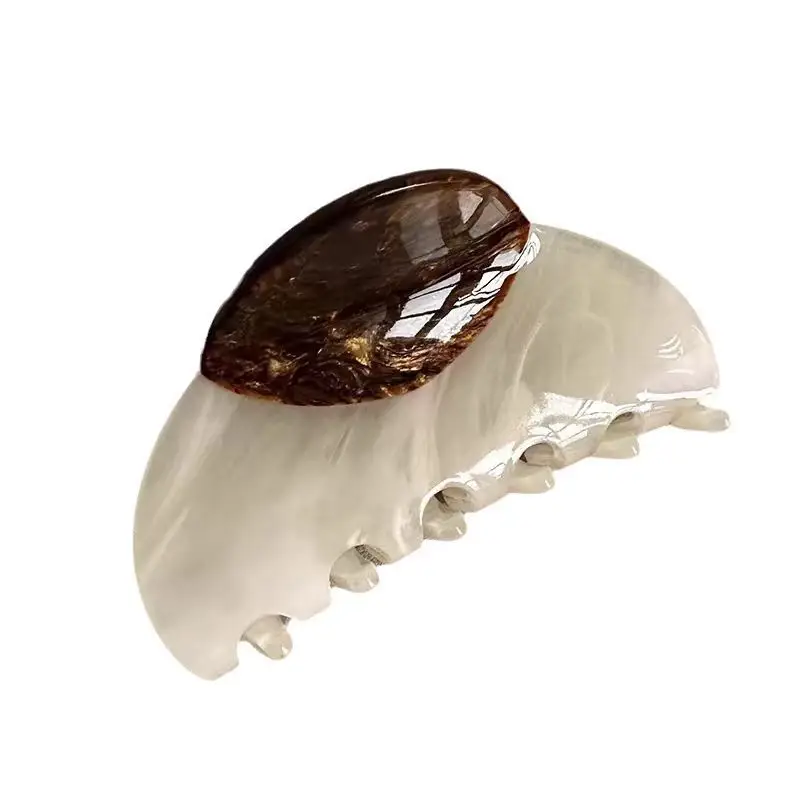 Korean Medium Color Matching Hairpin Clip Acetic Acid Material - Image 8