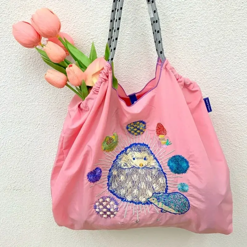 Green Embroidered Shoulder Bag for Women - Image 51