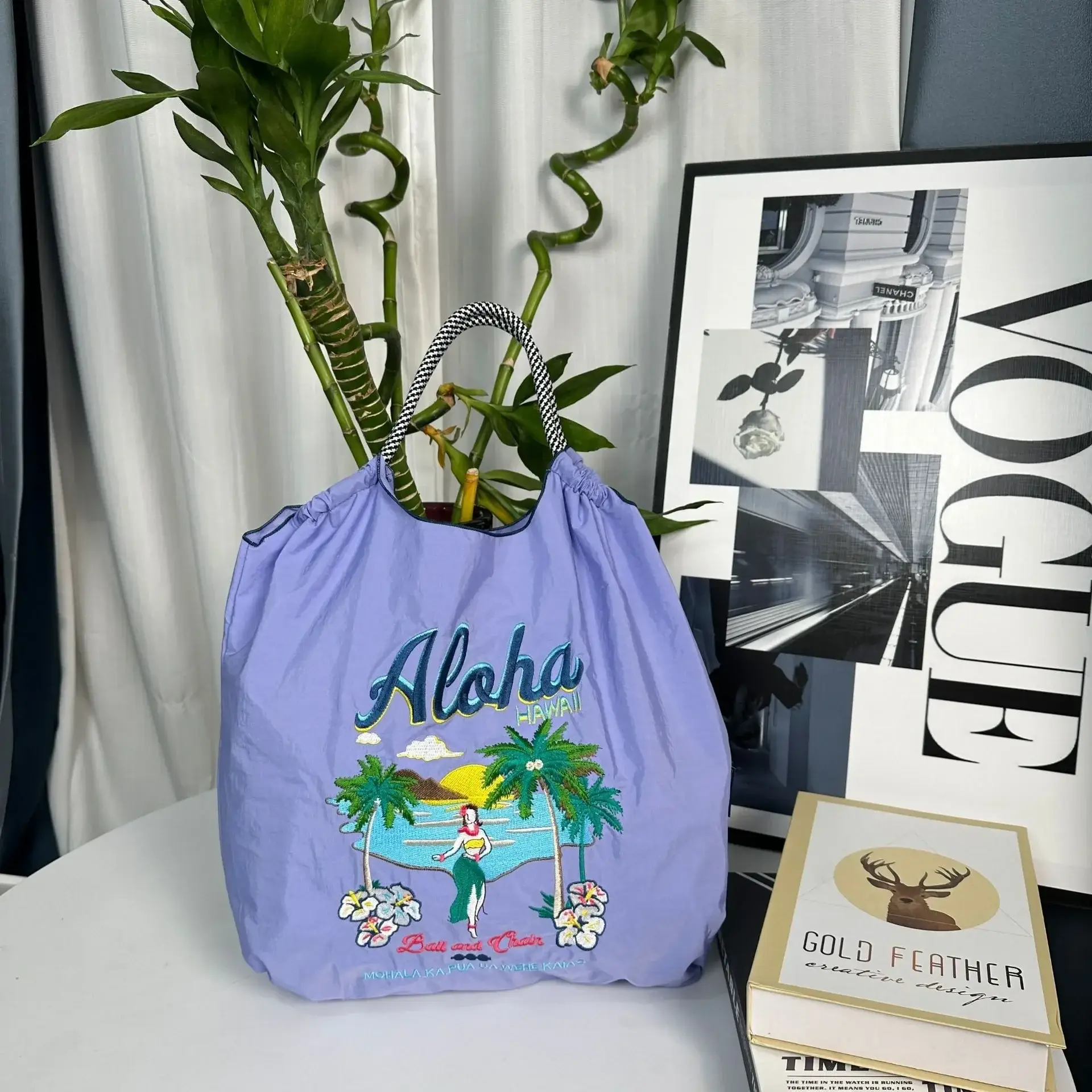 Green Embroidered Shoulder Bag for Women - Image 72