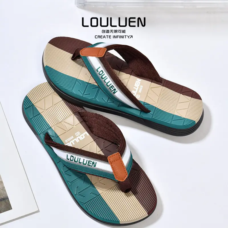 Cross-border Summer New Flip-flops Men's High-end Sense Casual Flip-flops Men's Slippers Outer Wear Non-slip Beach Sandals - Image 6