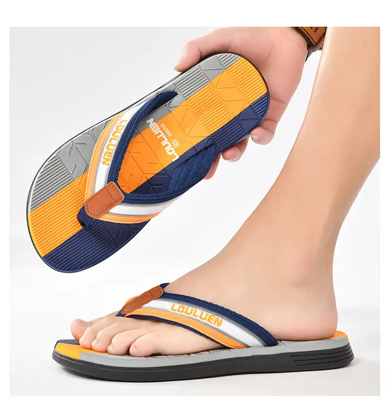 Cross-border Summer New Flip-flops Men's High-end Sense Casual Flip-flops Men's Slippers Outer Wear Non-slip Beach Sandals — feature 15