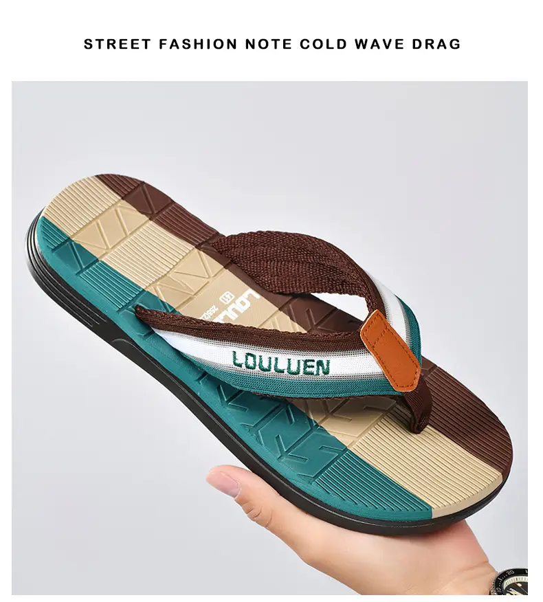 Cross-border Summer New Flip-flops Men's High-end Sense Casual Flip-flops Men's Slippers Outer Wear Non-slip Beach Sandals — feature 16
