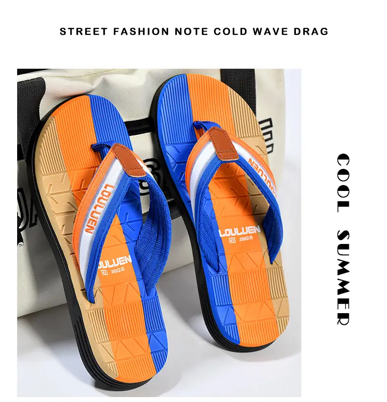 Cross-border Summer New Flip-flops Men's High-end Sense Casual Flip-flops Men's Slippers Outer Wear Non-slip Beach Sandals — feature 20