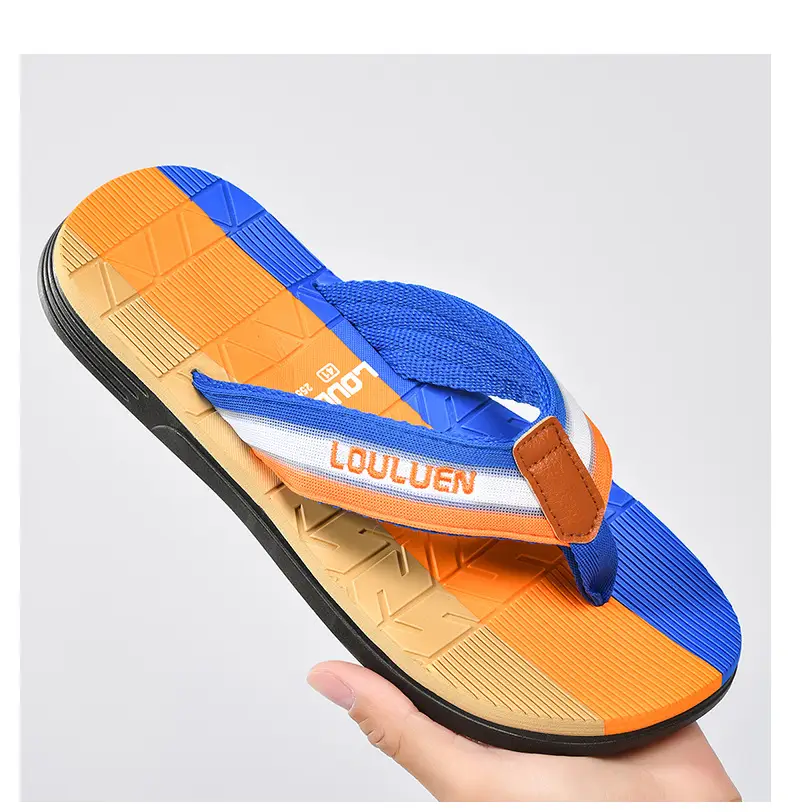 Cross-border Summer New Flip-flops Men's High-end Sense Casual Flip-flops Men's Slippers Outer Wear Non-slip Beach Sandals — feature 21