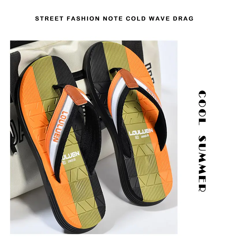 Cross-border Summer New Flip-flops Men's High-end Sense Casual Flip-flops Men's Slippers Outer Wear Non-slip Beach Sandals — feature 23