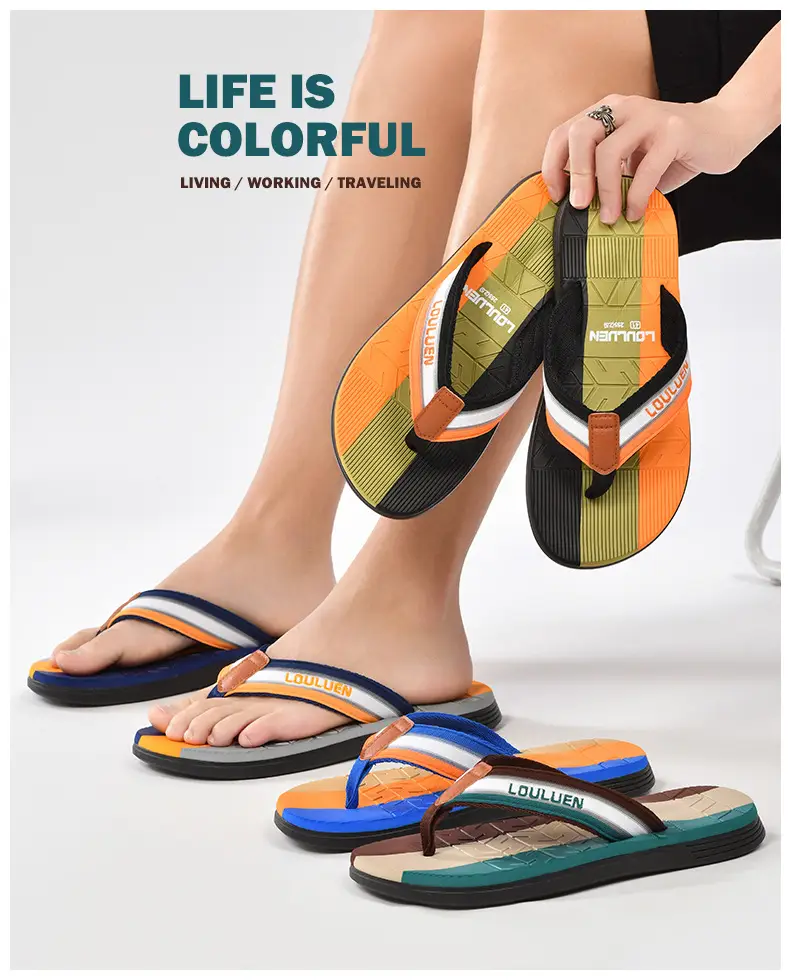 Cross-border Summer New Flip-flops Men's High-end Sense Casual Flip-flops Men's Slippers Outer Wear Non-slip Beach Sandals — feature 8