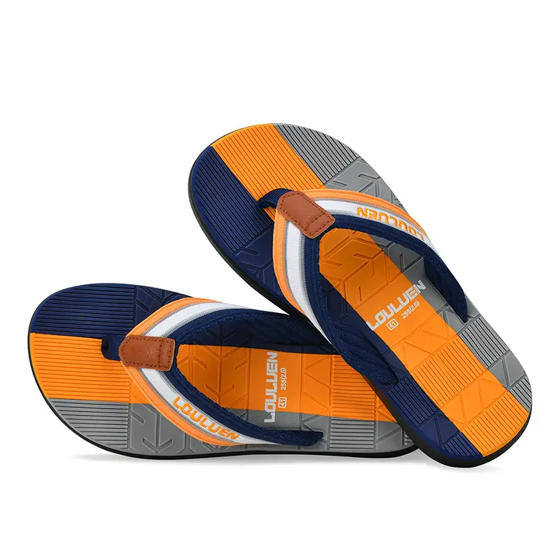 Cross-border Summer New Flip-flops Men's High-end Sense Casual Flip-flops Men's Slippers Outer Wear Non-slip Beach Sandals - Image 2