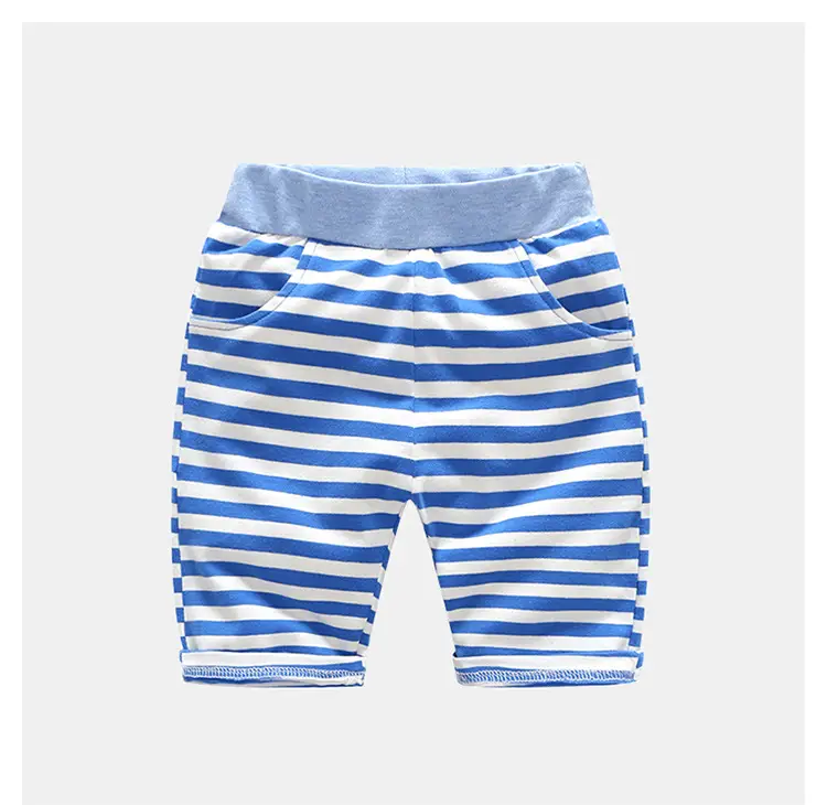 Kids Blue T-Shirt Half Sleeve Suit Summer Korean — feature 10