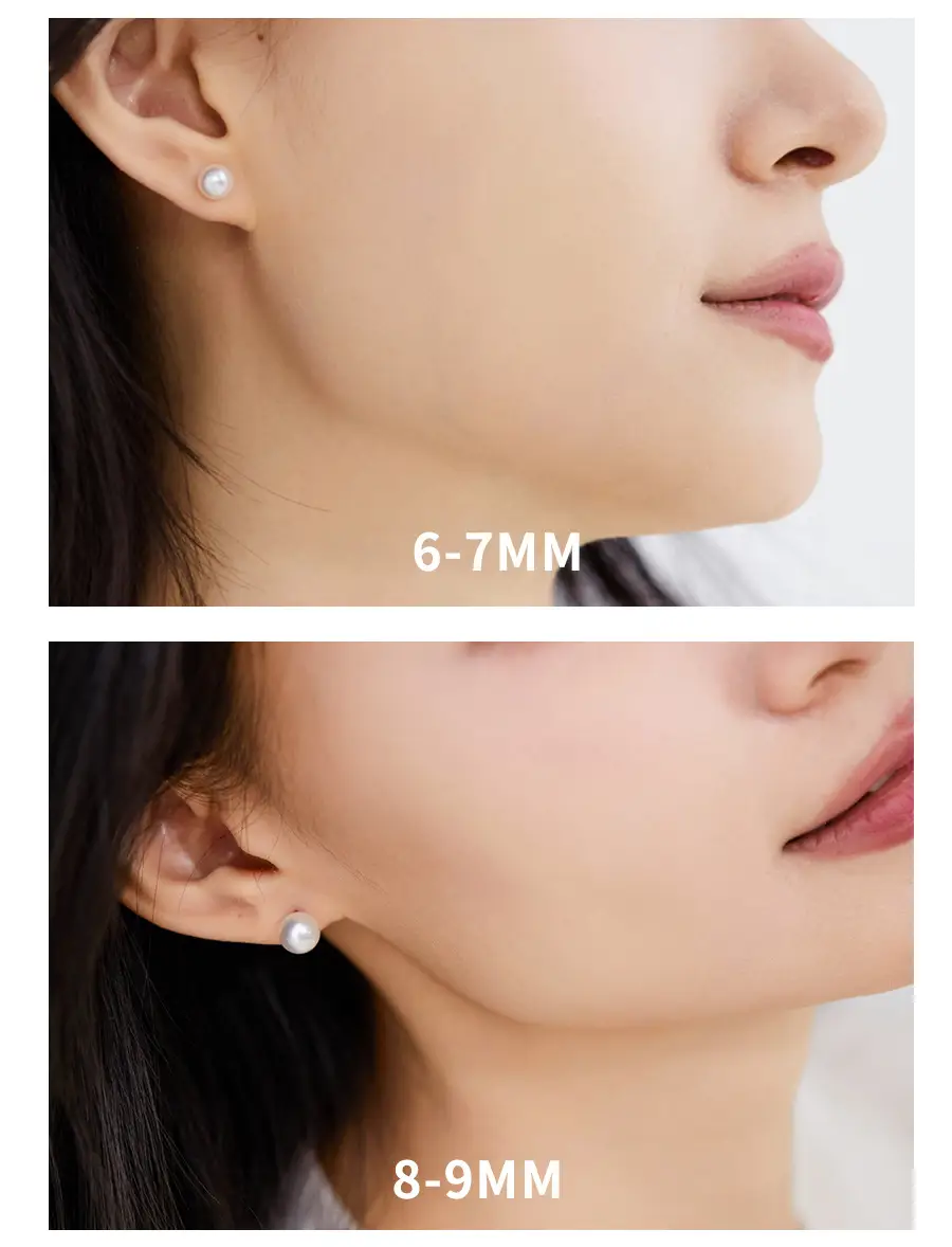 Aurora Natural Pearl Earrings S925 Silver — feature 9
