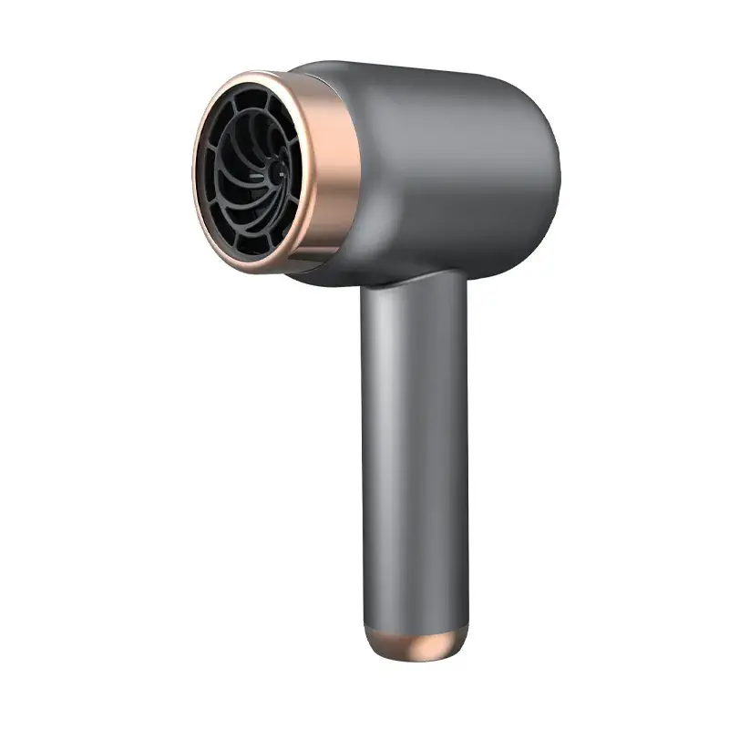 Rechargeable Hair Dryer Dark Gray High Speed Negative Ion
