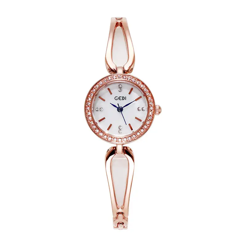Goldie Light Diamond Studded Women's Quartz Watch - Image 8
