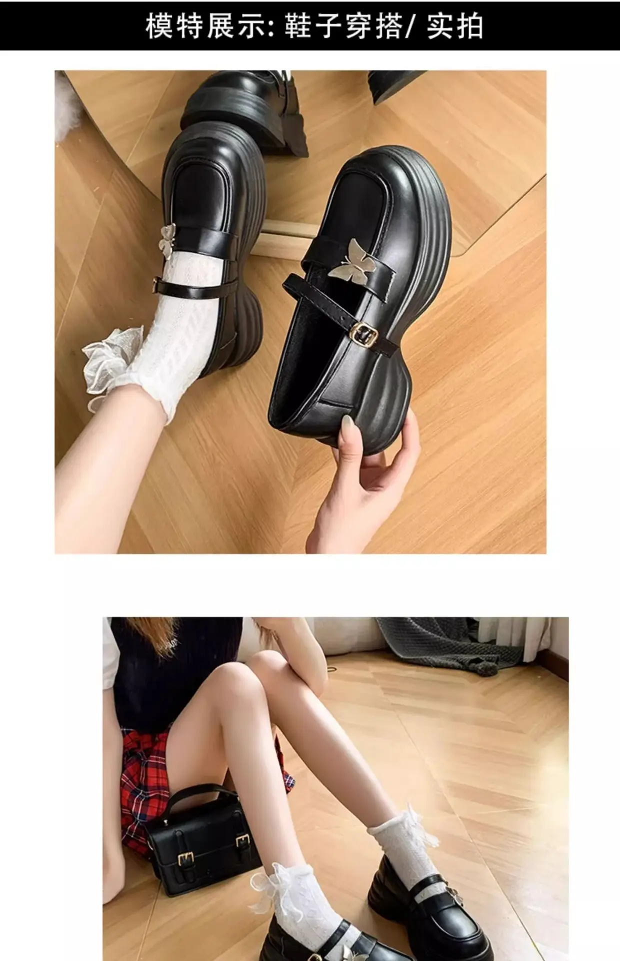 Women French Retro British Preppy Shoes Mary Jane Small Leather Autum 2025 โ feature 11