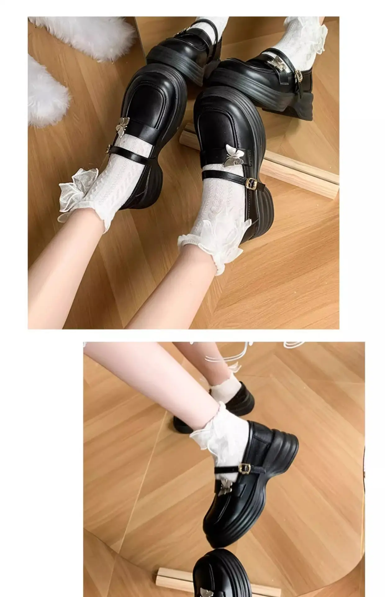 Women French Retro British Preppy Shoes Mary Jane Small Leather Autum 2025 โ feature 13