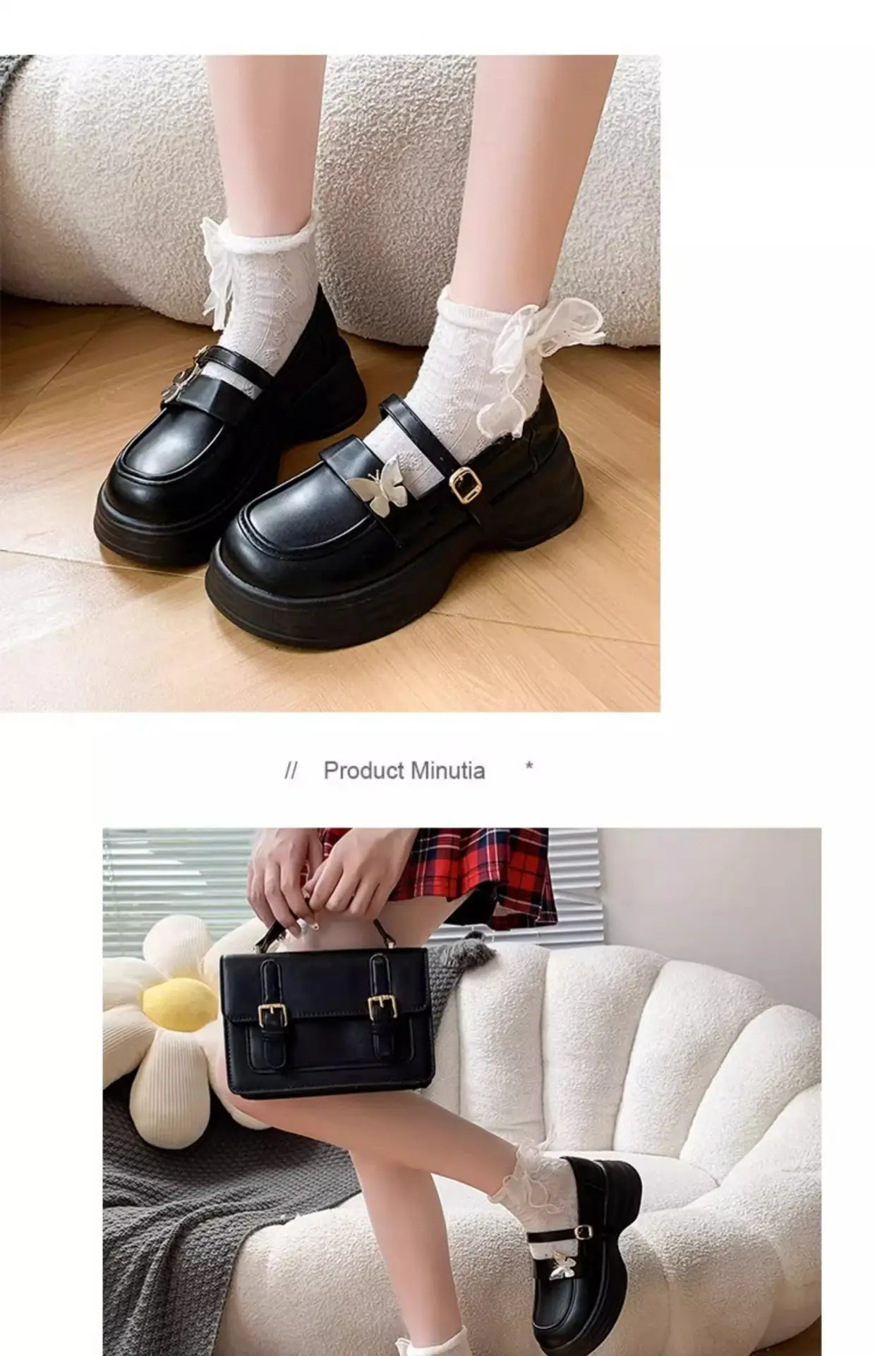 Women French Retro British Preppy Shoes Mary Jane Small Leather Autum 2025 โ feature 16