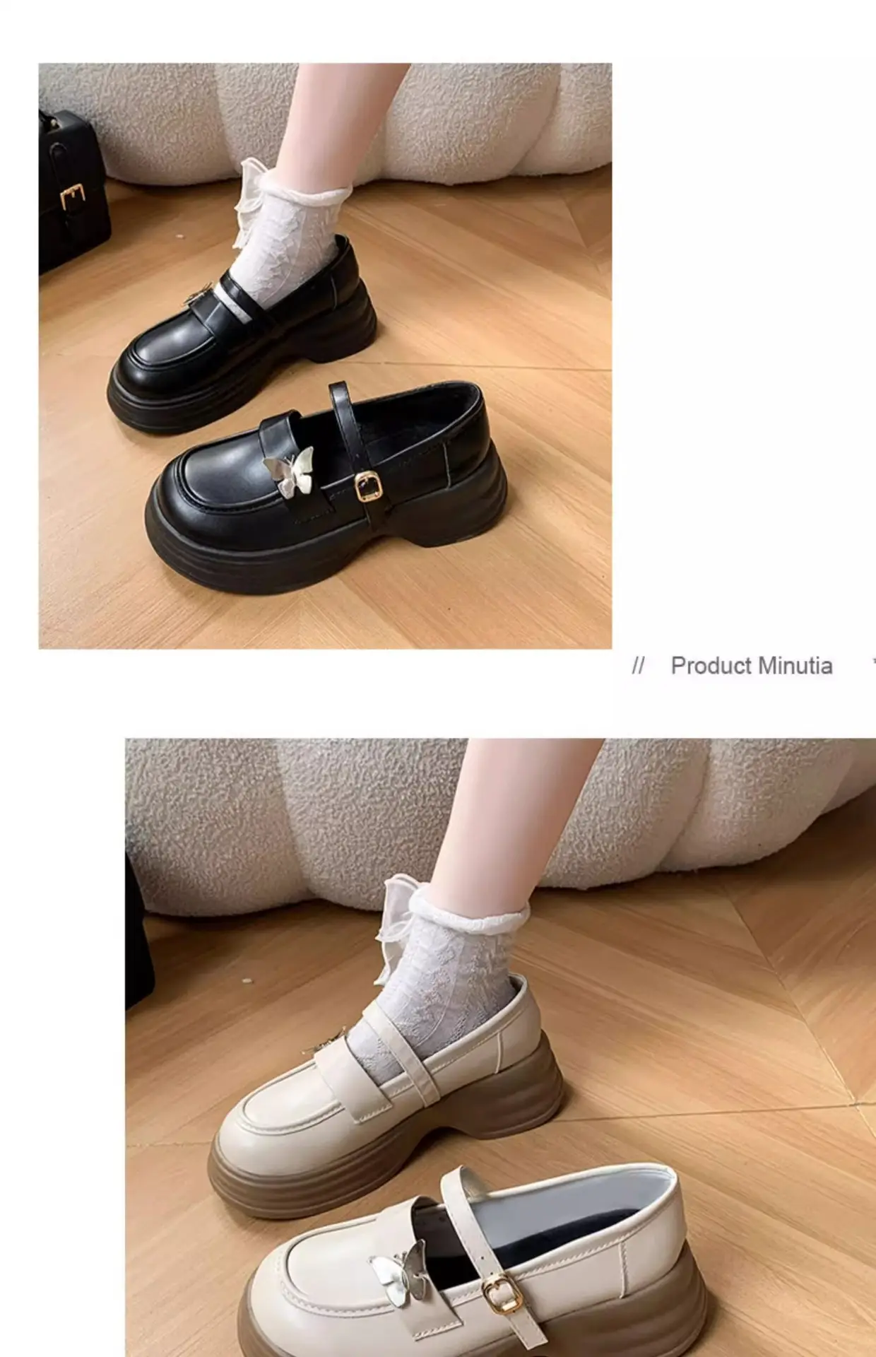 Women French Retro British Preppy Shoes Mary Jane Small Leather Autum 2025 โ feature 19