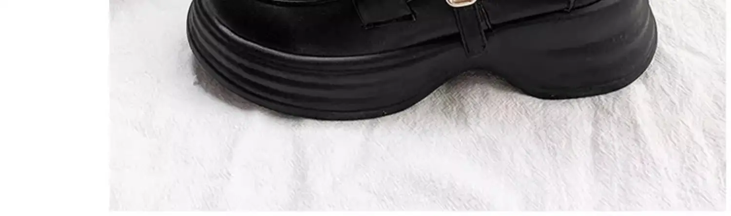 Women French Retro British Preppy Shoes Mary Jane Small Leather Autum 2025 โ feature 30
