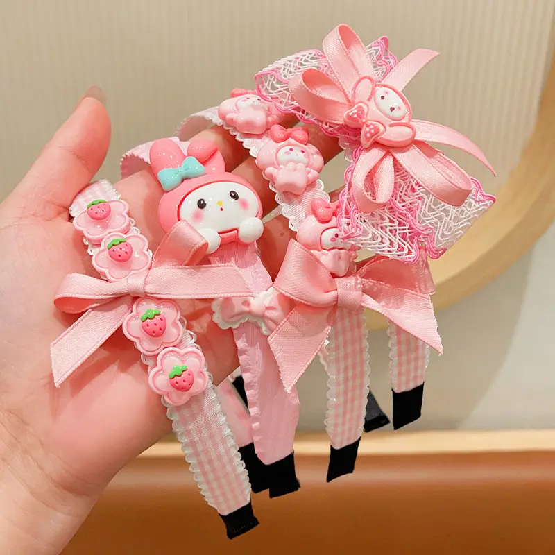 Cute Cartoon Merliti Hairbands for Girls 2024 - Image 30