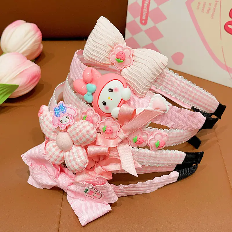 Cute Cartoon Merliti Hairbands for Girls 2024 - Image 31