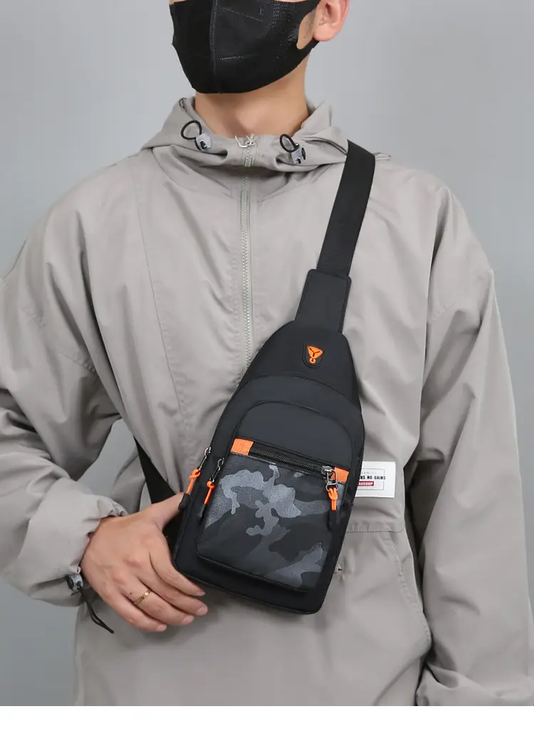 Waterproof Multi-Layer Chest Bag for Men Women — feature 12