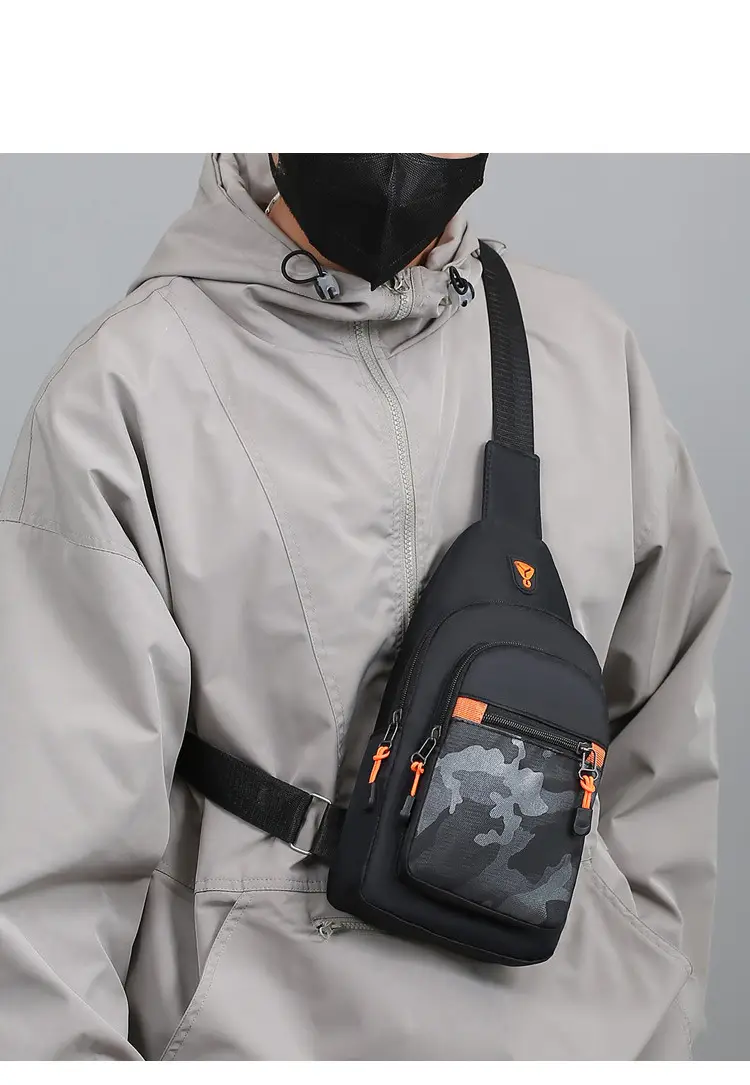 Waterproof Multi-Layer Chest Bag for Men Women — feature 13