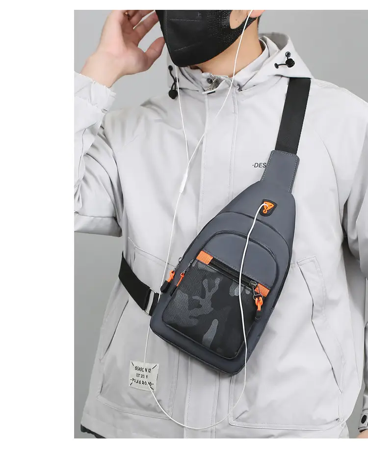 Waterproof Multi-Layer Chest Bag for Men Women — feature 21
