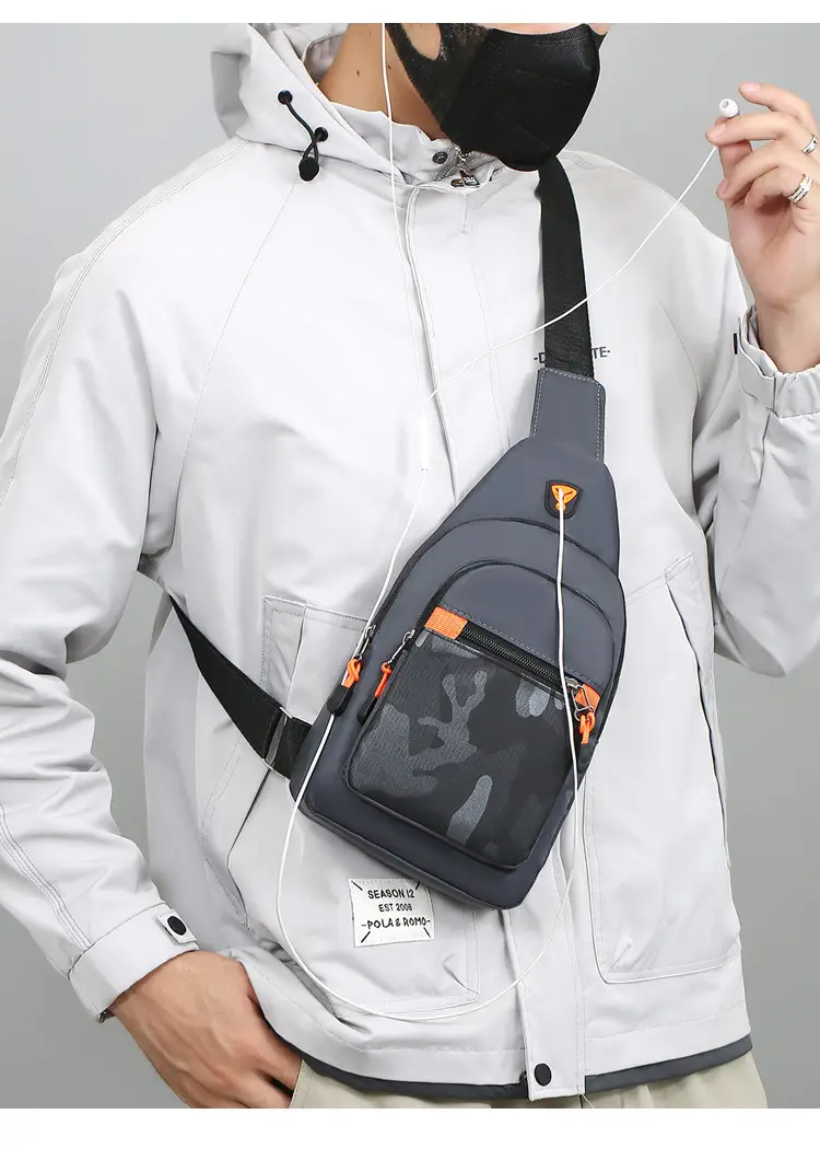 Waterproof Multi-Layer Chest Bag for Men Women — feature 22