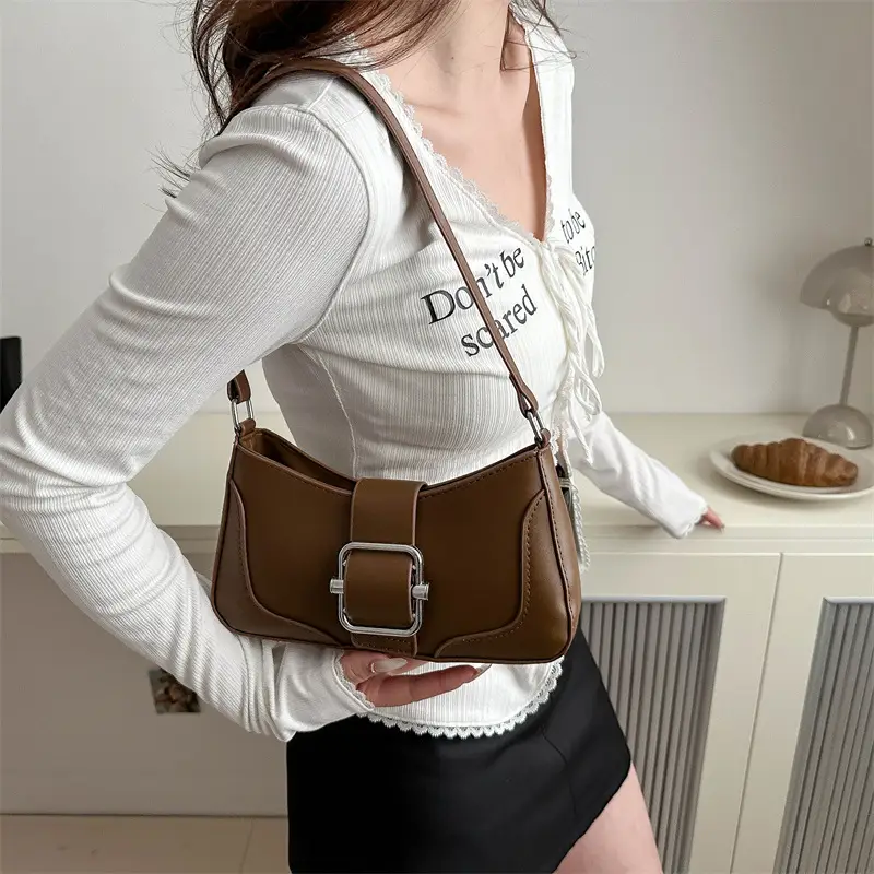 Silver Satchel Shoulder Bag Women's New 2025 - Image 6