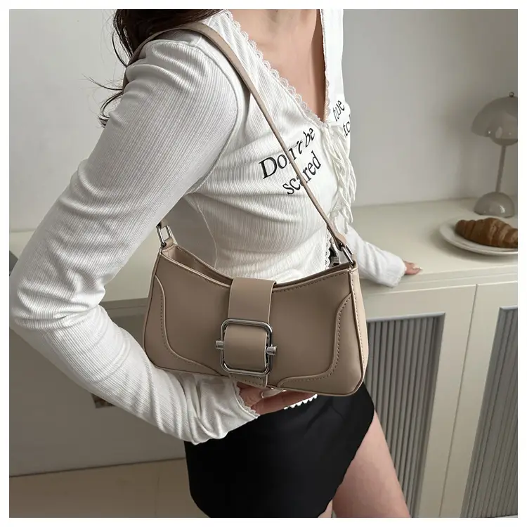 Silver Satchel Shoulder Bag Women's New 2025 — feature 10