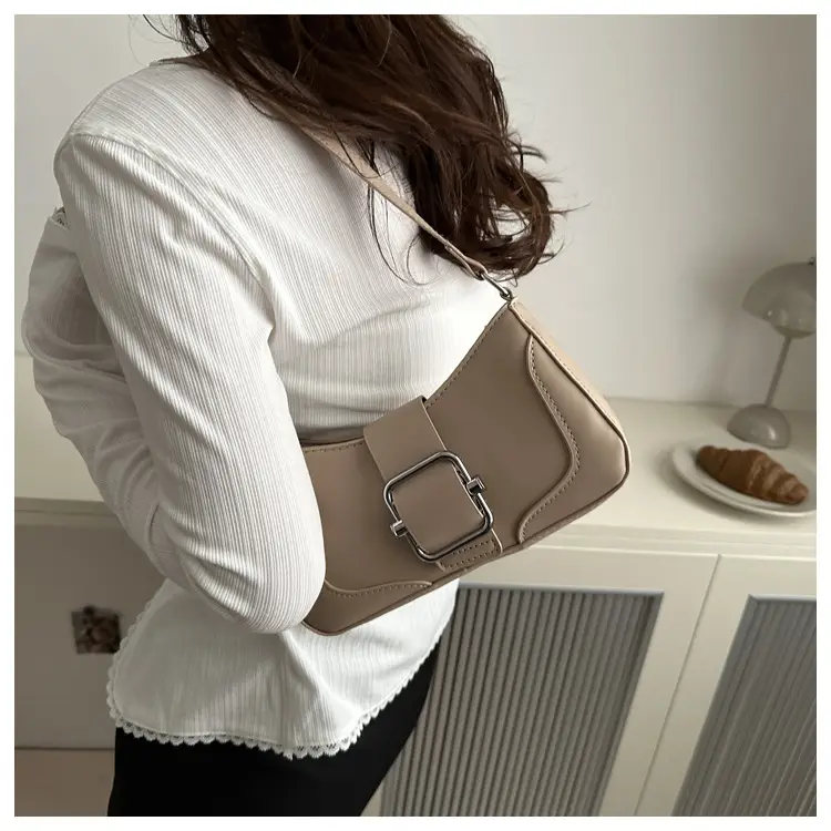 Silver Satchel Shoulder Bag Women's New 2025 — feature 12