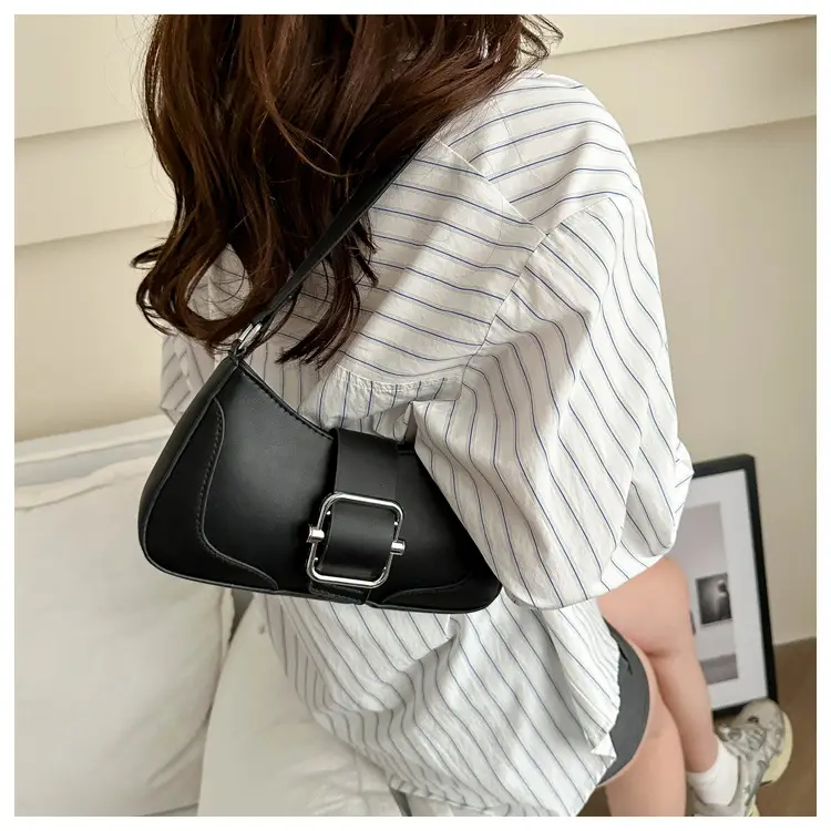 Silver Satchel Shoulder Bag Women's New 2025 — feature 14