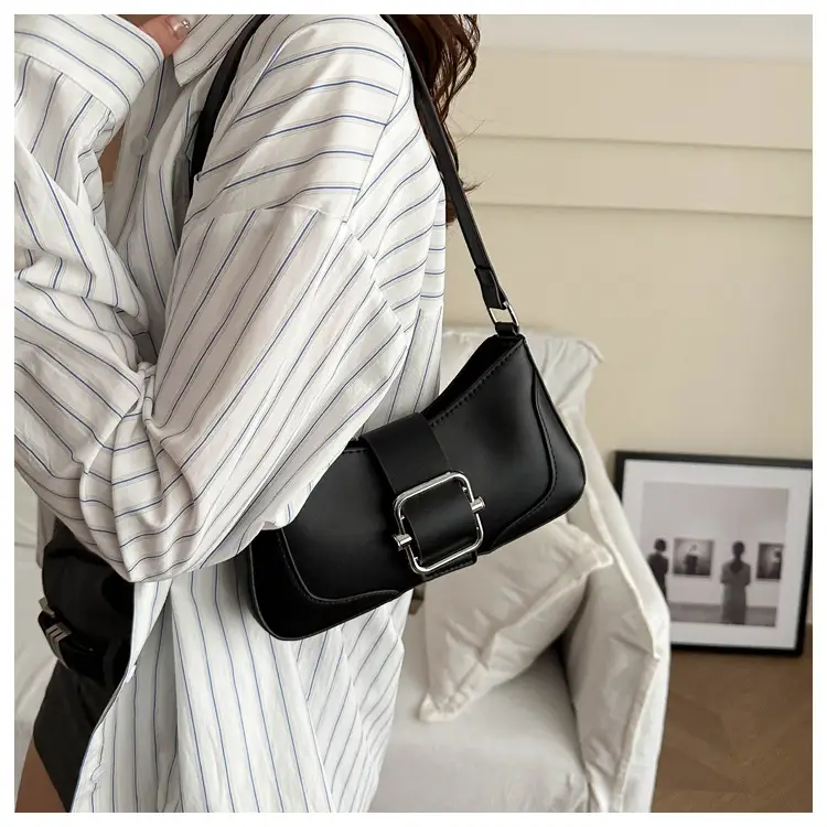 Silver Satchel Shoulder Bag Women's New 2025 — feature 17