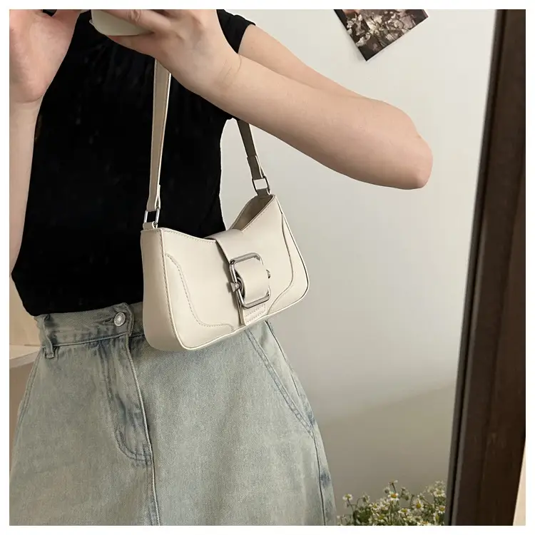 Silver Satchel Shoulder Bag Women's New 2025 — feature 18