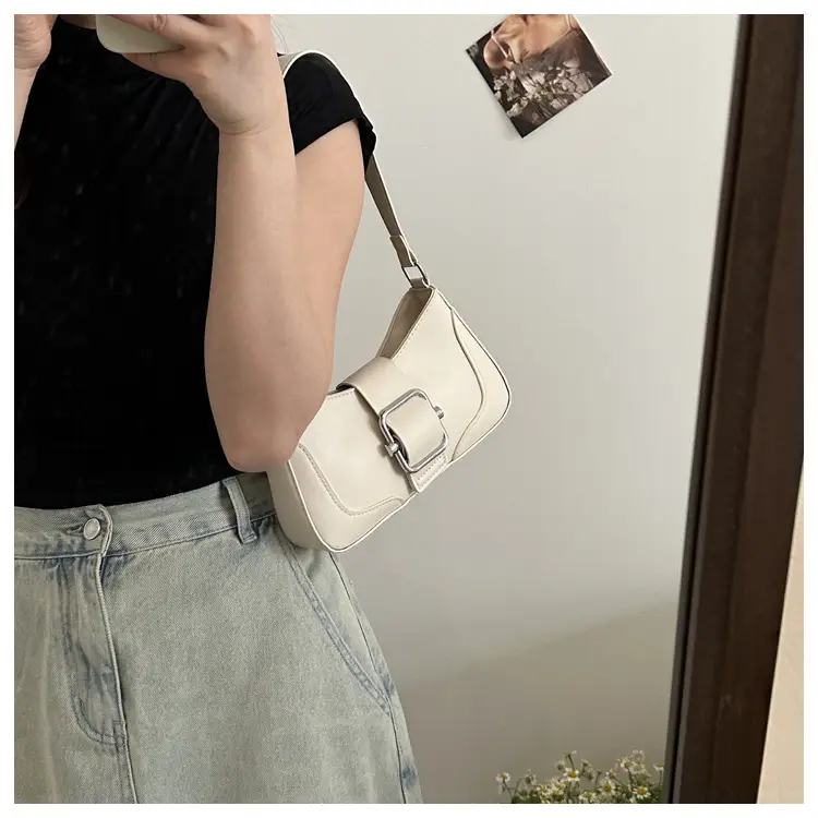 Silver Satchel Shoulder Bag Women's New 2025 — feature 19