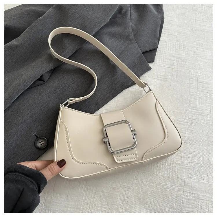Silver Satchel Shoulder Bag Women's New 2025 — feature 2