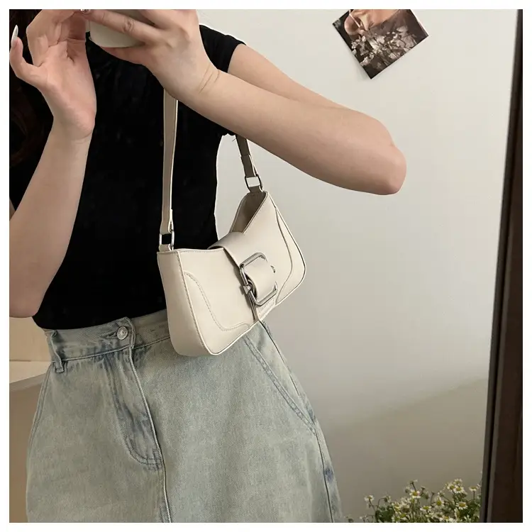 Silver Satchel Shoulder Bag Women's New 2025 — feature 20
