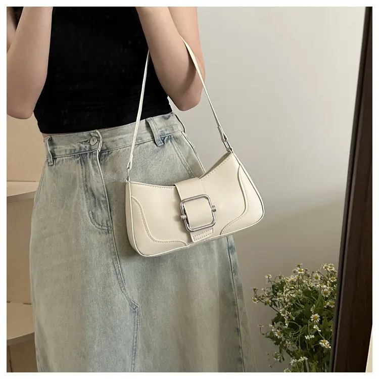 Silver Satchel Shoulder Bag Women's New 2025 — feature 21