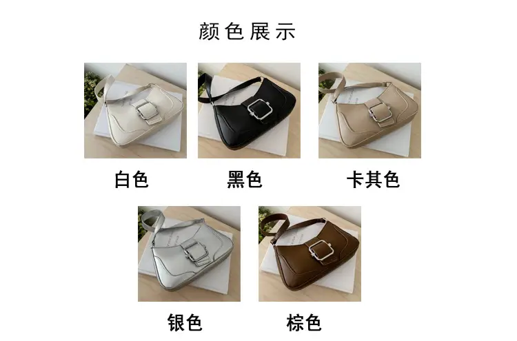 Silver Satchel Shoulder Bag Women's New 2025 — feature 4