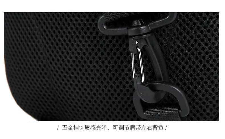 Men's Black Crossbody Bag 2025 Casual Korean Style Large Capacity — feature 25