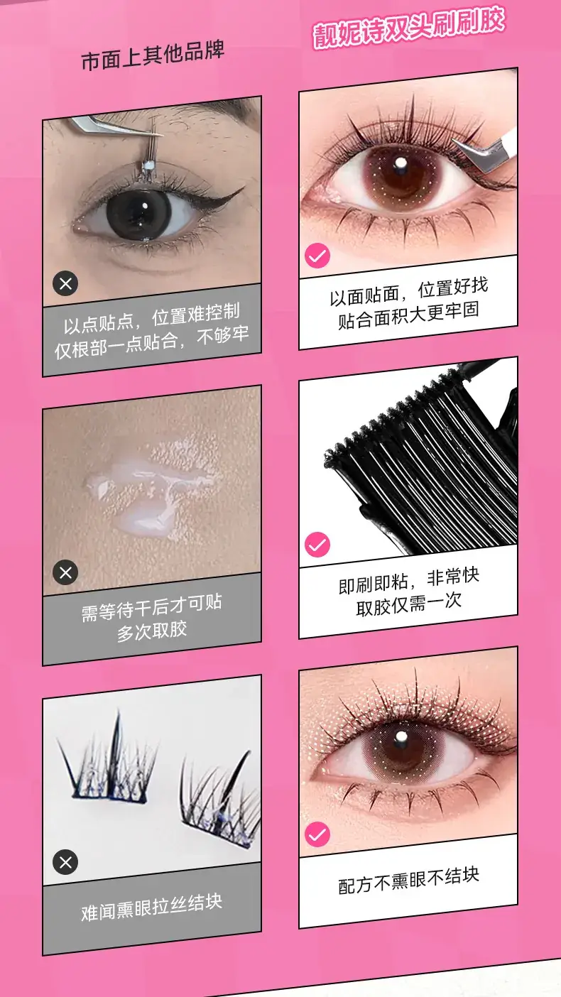 Double-Headed False Eyelash Glue for Lasting Wear — feature 7