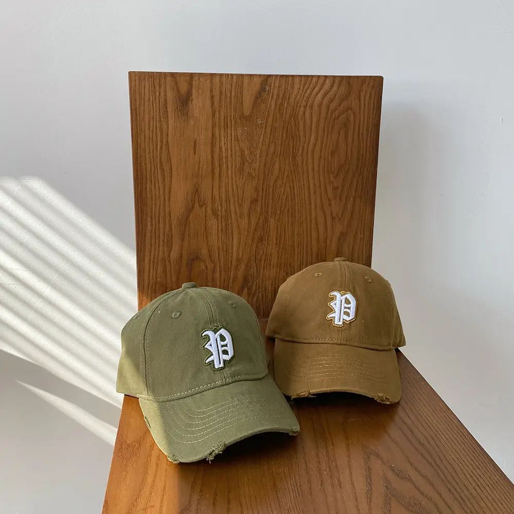 Girls & Boys Baseball Caps with Letter Embroidery - Image 5