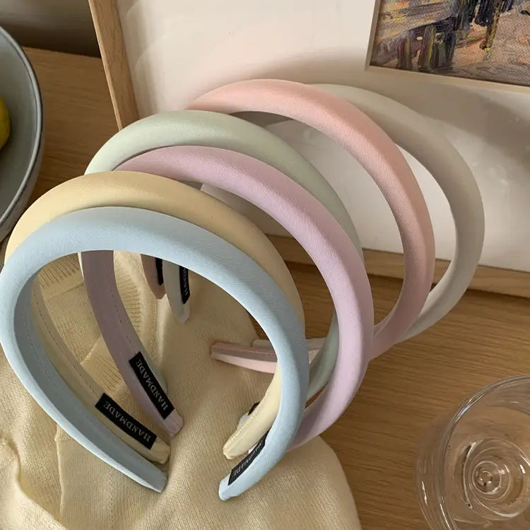 Women's White Macaron Hair Hoop Pressure Stamp 2024 - Image 10