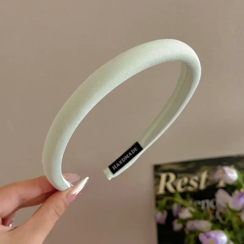 Women's White Macaron Hair Hoop Pressure Stamp 2024 - Image 3