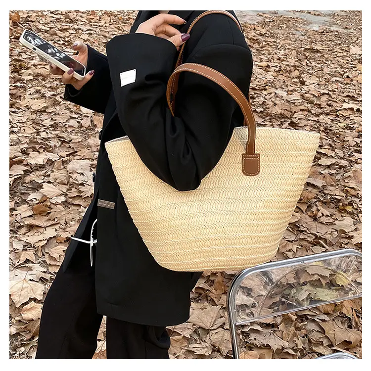 Women Straw Bag Large Capacity Summer 2024 — feature 13