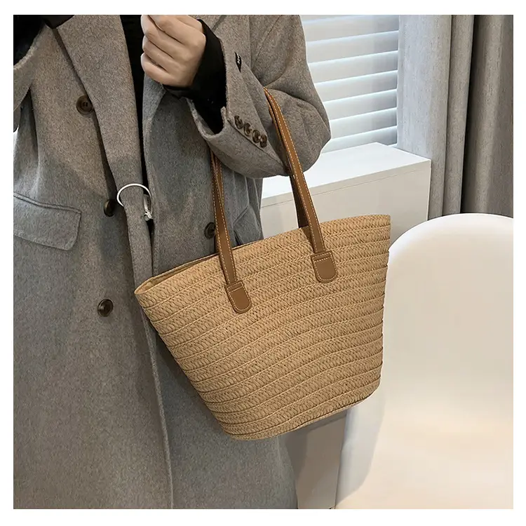 Women Straw Bag Large Capacity Summer 2024 — feature 16