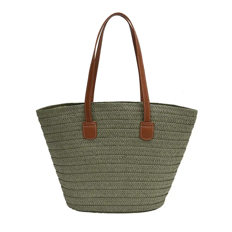 Women Straw Bag Large Capacity Summer 2024