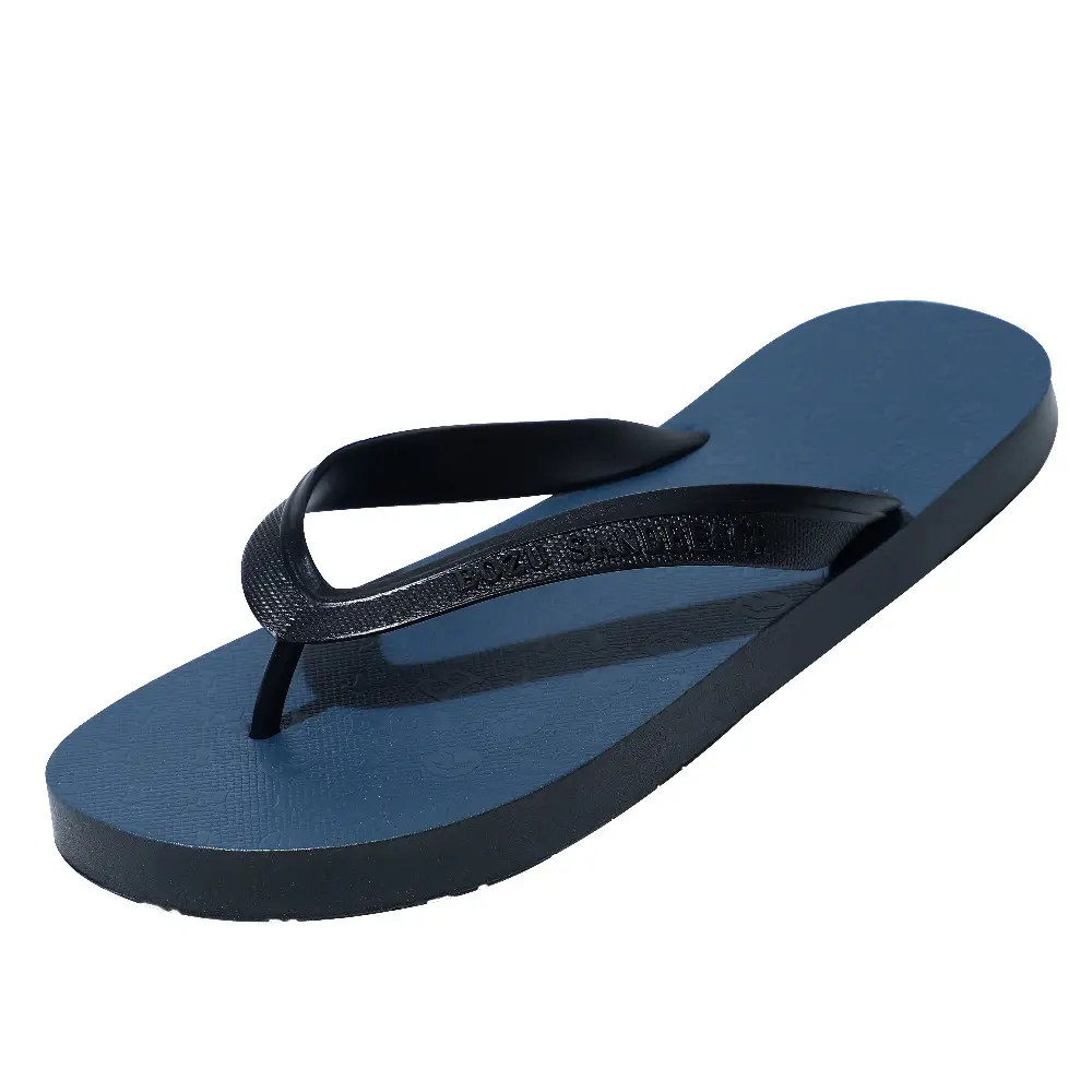 Men Korean Style Flip Flops Blue Non-Slip Casual Summer - Image 8